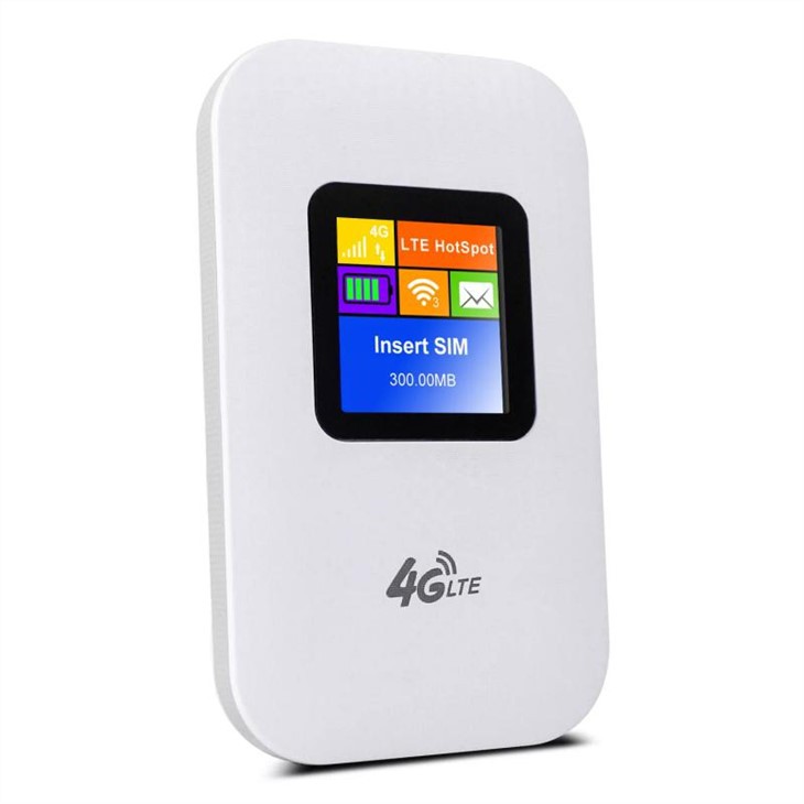 Router 4G LTE với màn hình LCD